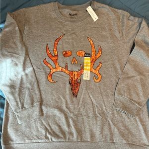 Men’s XXL Bone Collector Sweatshirt New With Tags